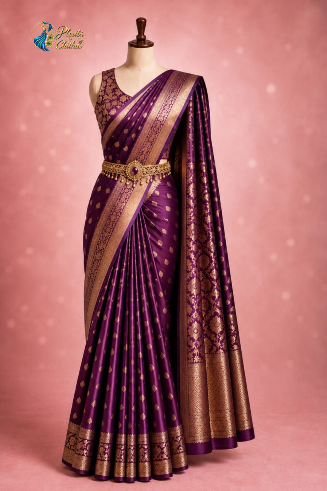 perfect saree pleating service near me