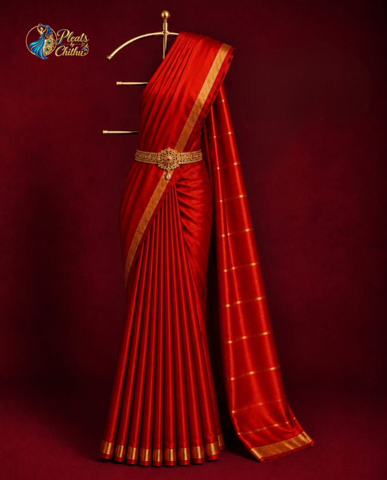 best bridal saree pleating near me